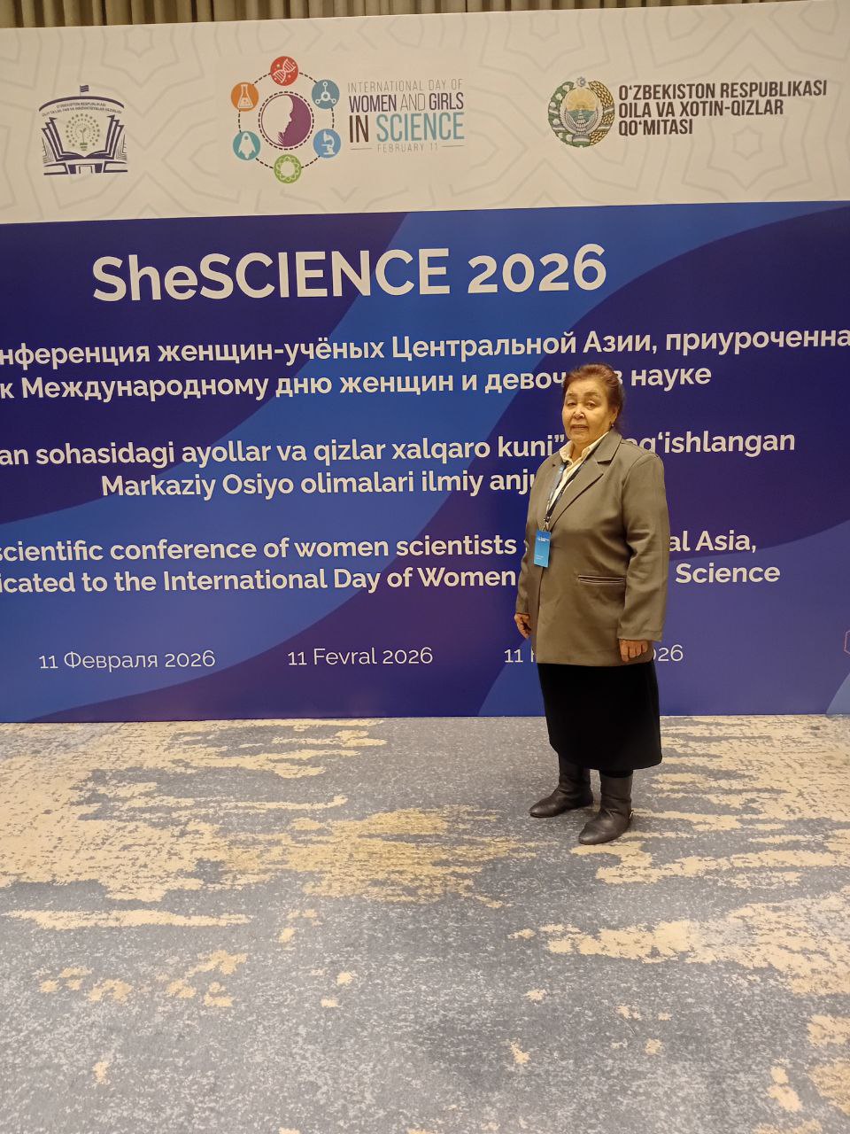 "Ilm-fan sohasidagi ayollar va qizlar xalqaro kuni" ga bag'ishlangan Markaziy Osiyo olimalari ilmiy anjumani bo'lib o'tdi