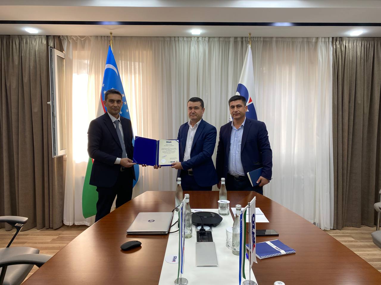 Akkredatsiya guvohnomasini topshirish marosimi